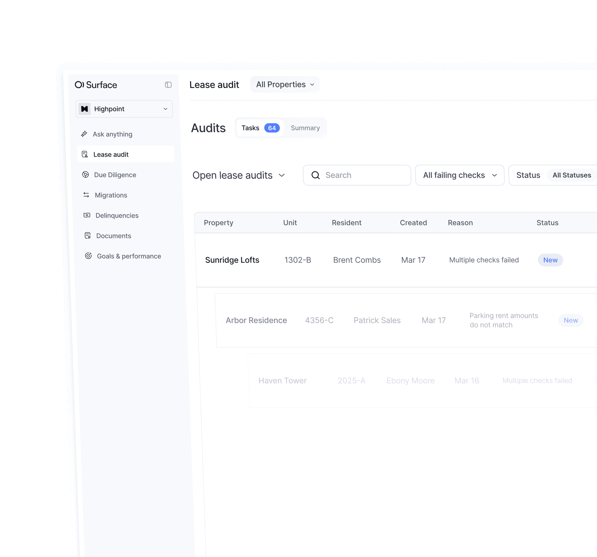 Lease Audit Masthead