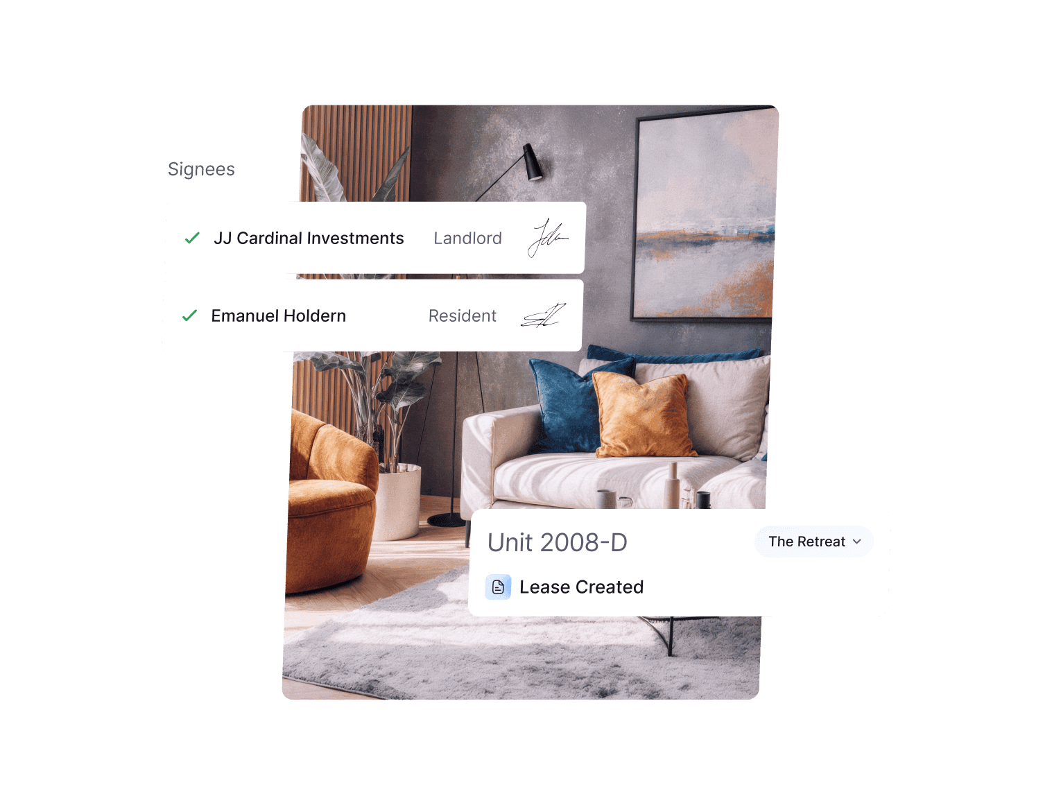 Lease Signed Visual