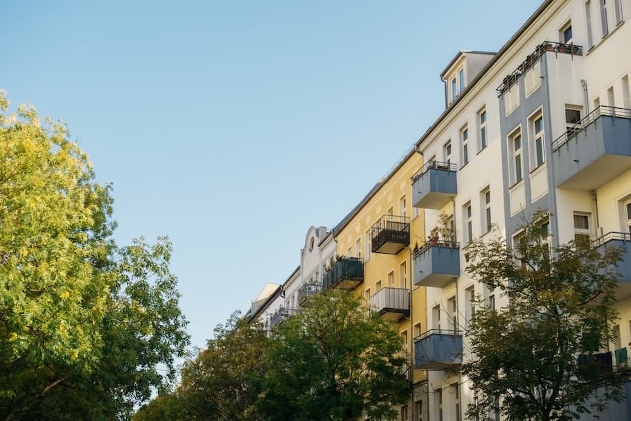 Multifamily Apartment Buildings With Balconies