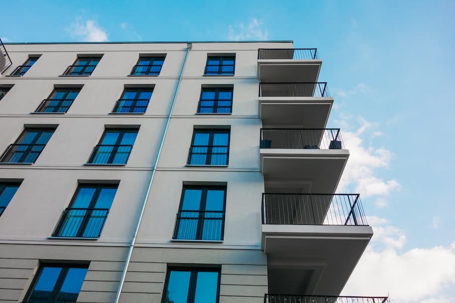 Image of multifamily apartments. Surfaceai is used in residential multifamily.
